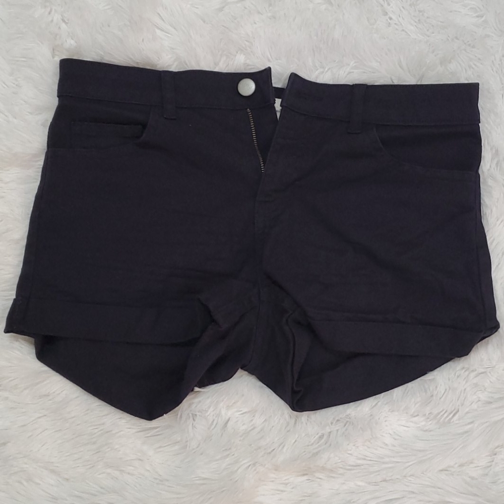 Navy blue H&M shorts (junior size 4)